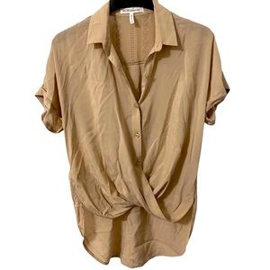 BCB GENERATION Linen Blouse